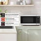 Sharp SMC1174KS Sharp 1.1 Cu. Ft. 1100W Flatbed Countertop Microwave Oven With Inverter Technology