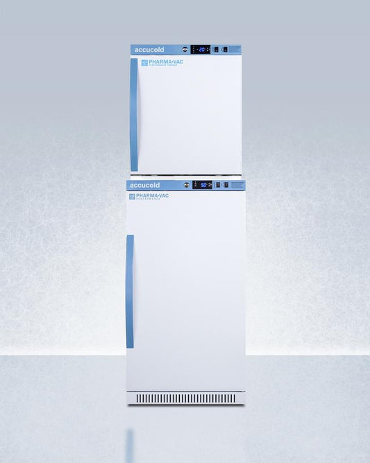 Summit ARS32PVBIADAAFZ1PVSTACK 20" Wide Performance Series All-Refrigerator/All-Freezer Combination