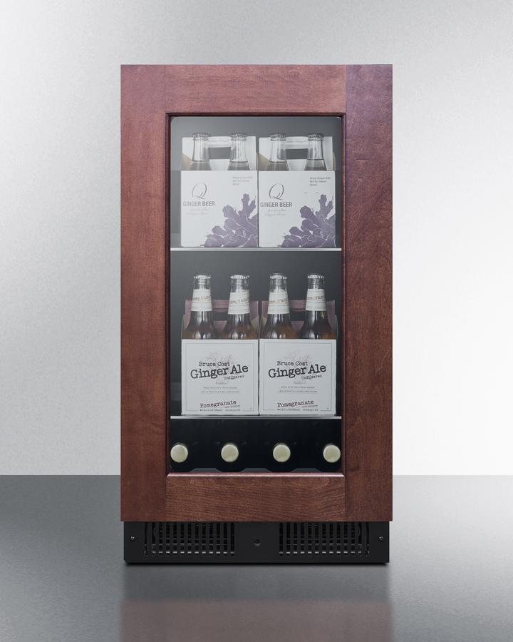 Summit CL181WBVPNRLHD 18" Wide Built-In Commercial Beverage Center (Panel Not Included)