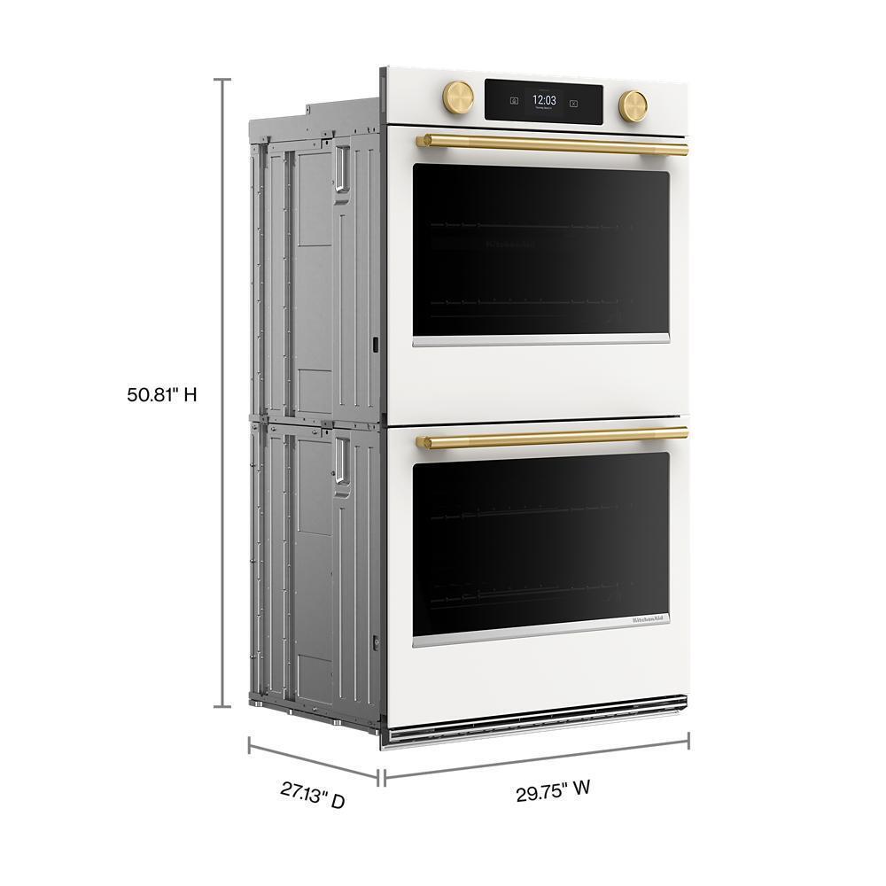 Kitchenaid KOED730SPL 30-Inch Smart Electric Double Wall Oven With Assisted Cooking Modes