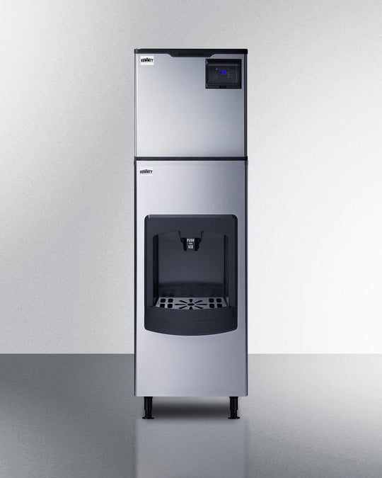 Summit BIM350KDISP 350 Lb. Commercial Ice Machine With Ice Dispenser