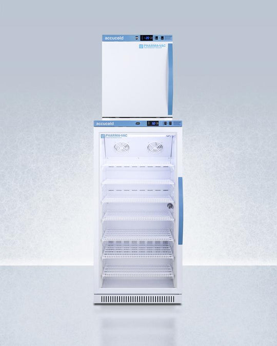 Summit ARG8PVAFZ1PVSTACKLHD 24" Wide Performance Series All-Refrigerator/All-Freezer Combination