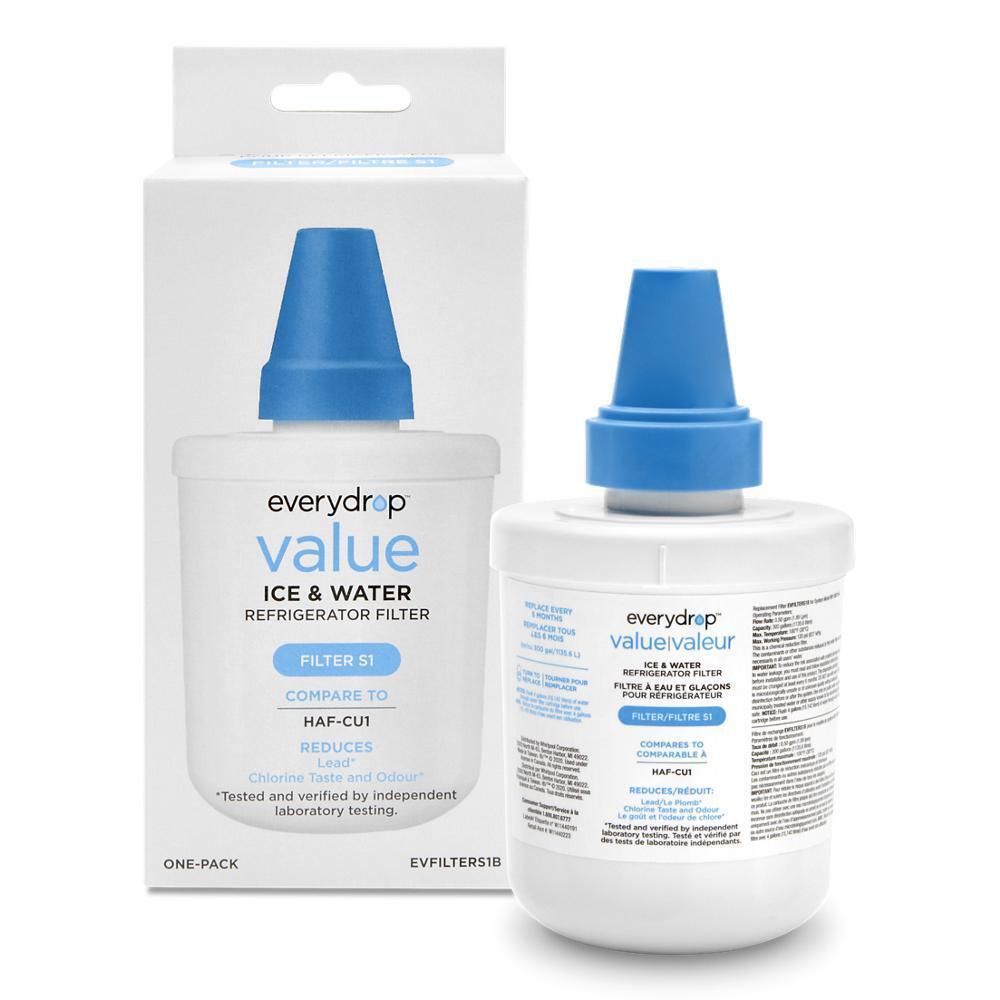 Jennair EVFILTERS1B Everydrop® Value Refrigerator Water Refrigerator Filter S1 (Compares To Haf-Cu1)