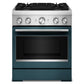 Kitchenaid KFDS930SAG 30-Inch 4 Burner Commercial-Style Dual Fuel Range With No Preheat Air Fry Mode