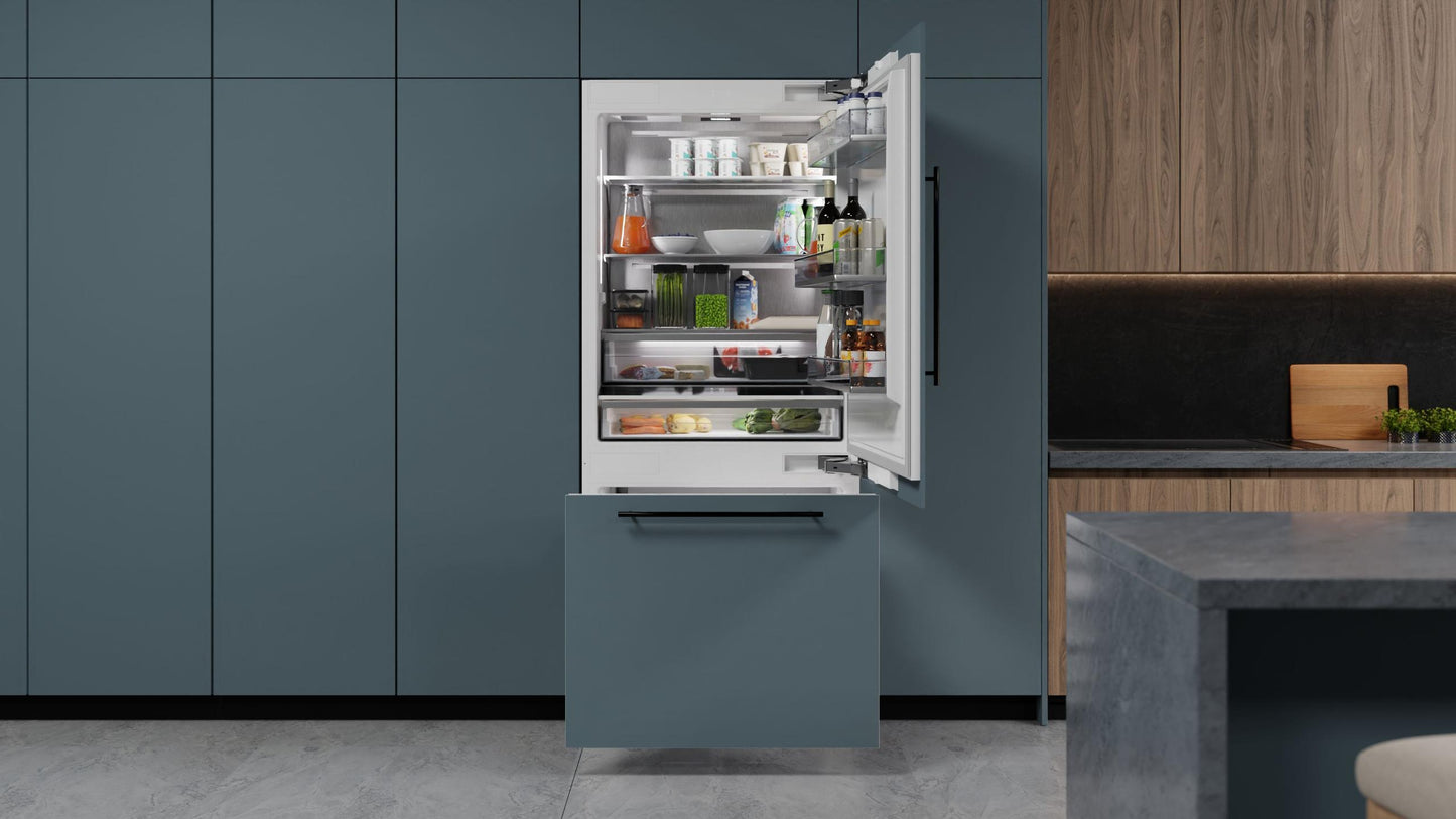 Elica ER36SRB19IPRL Er36Srb19Ipr-L 36" Built-In Bottom Mount, Panel Ready Refrigeration (Left Door)