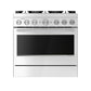 Kitchenaid KFDS936SSS 36-Inch 6 Burner Commercial-Style Dual Fuel Range With No Preheat Air Fry Mode