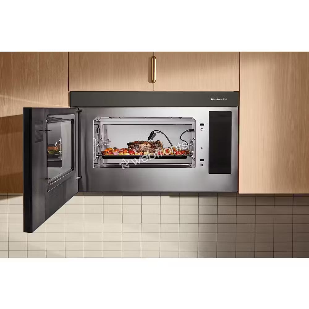 Kitchenaid KMMF730PBE Multifunction Over-The-Range Microwave Oven With Infrared Sensor Modes