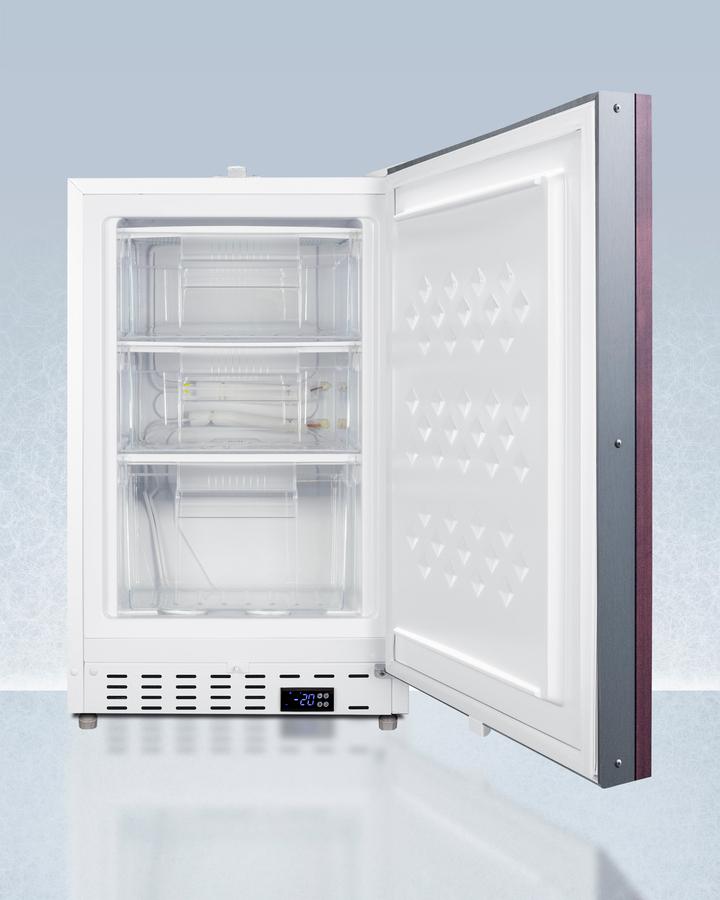 Summit ADA305AFIFLHD 20" Wide Built-In Healthcare All-Freezer, Ada Compliant (Panel Not Included)