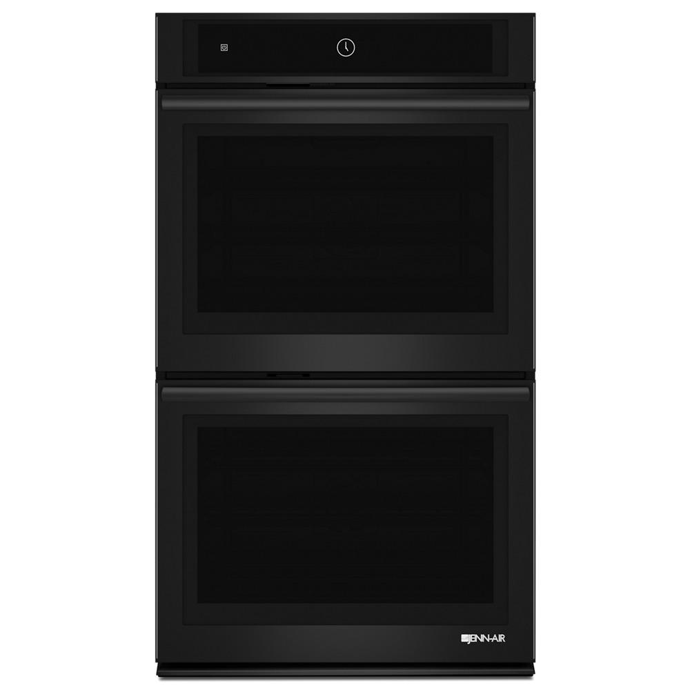 Jennair JJW2830DB Black Floating Glass 30" Double Wall Oven With Multimode® Convection System