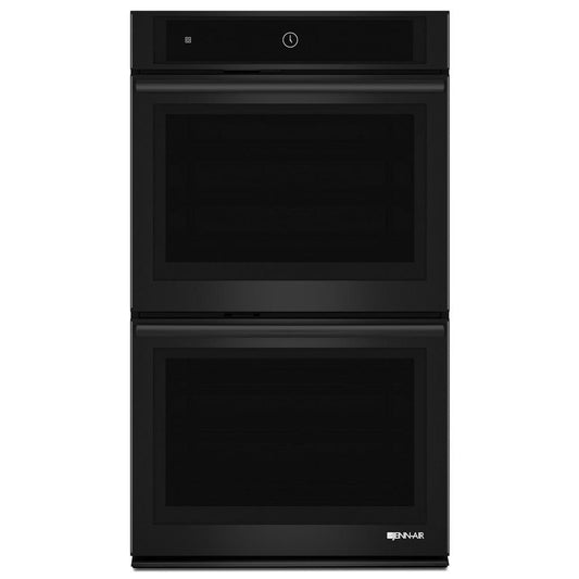 Jennair JJW2830DB Black Floating Glass 30" Double Wall Oven With Multimode® Convection System