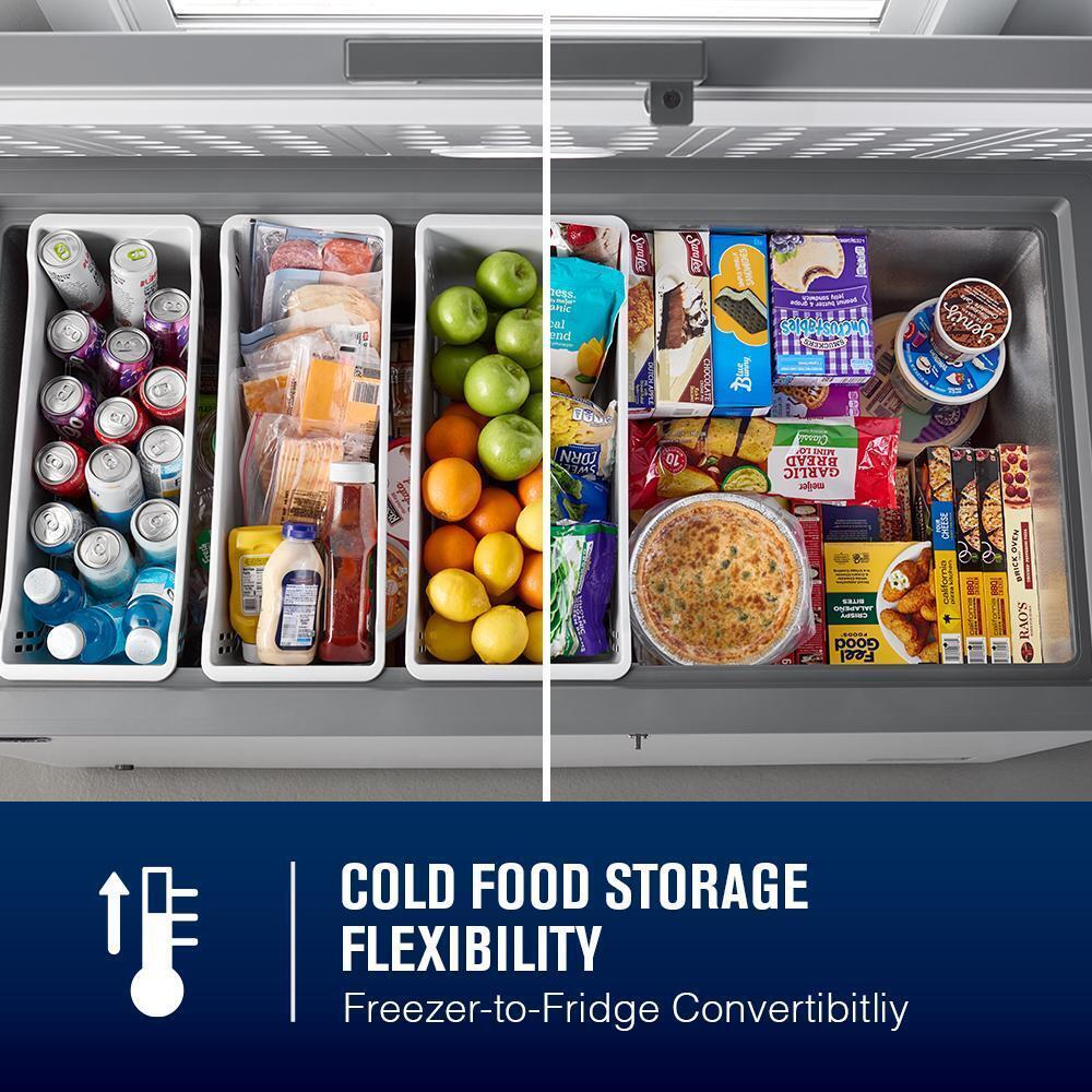 Maytag MZCC4316TG Maytag® 16 Cu. Ft. Garage Ready Chest Freezer With Freezer-To-Fridge Convertibility