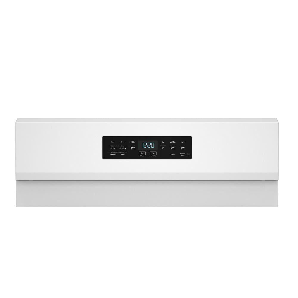 Whirlpool WFGS5730SW 30-Inch Gas Range With Air Cooking Technology And Ez-2-Lift™ Hinged Grates