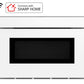 Sharp SMD2479MW Sharp 24 In. 1.2 Cu. Ft. Deco Series Built-In Smart Microwave Drawer™ Oven With Easy Wave Open In White