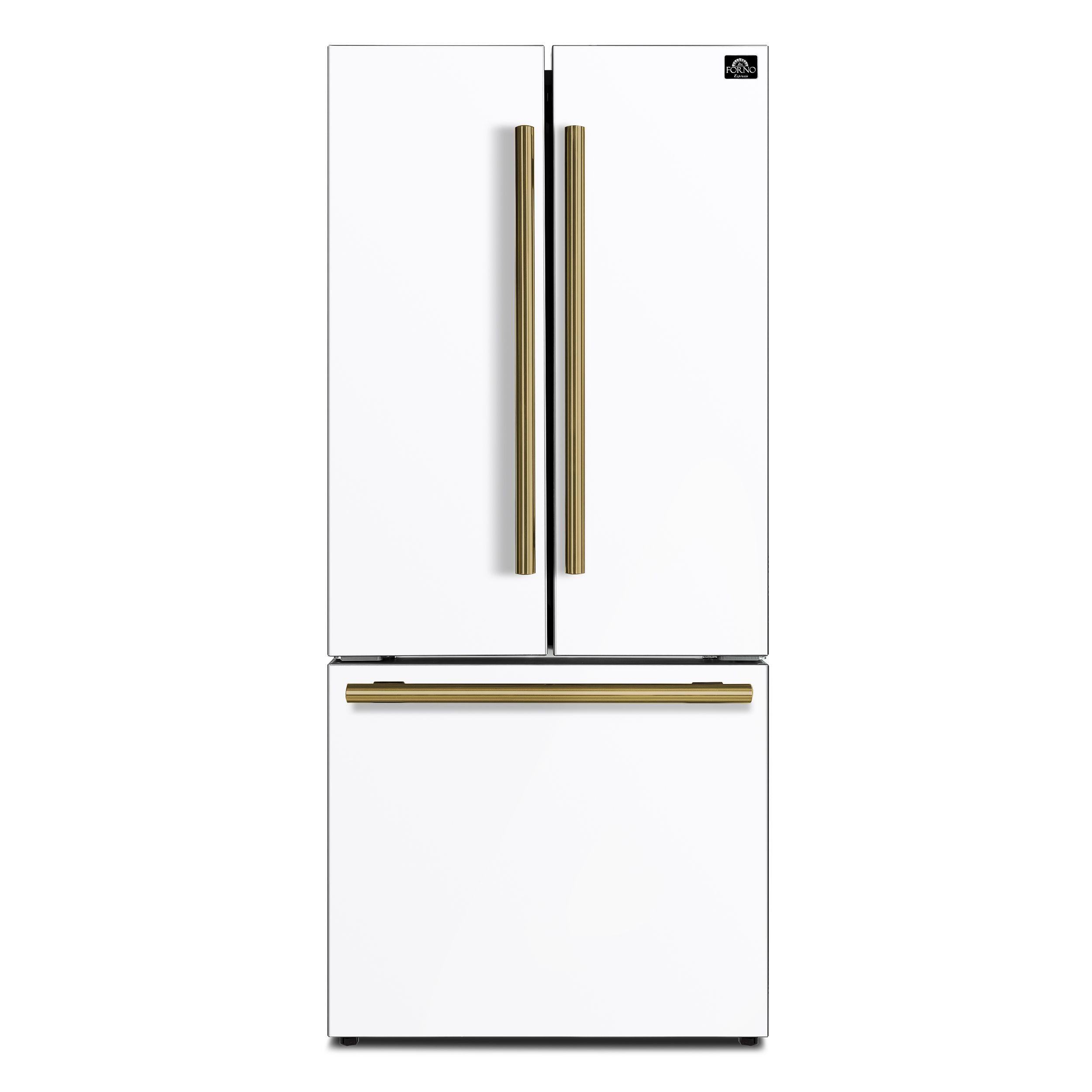 Forno FFFFD197431WHT French Door Freestanding Refrigerator | Town