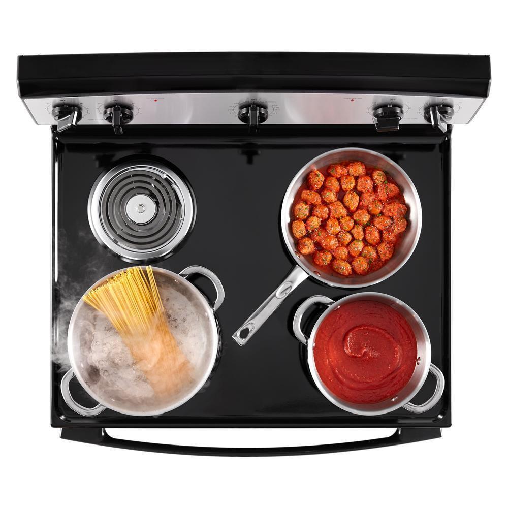 Amana AFCS2530TB Amana® 30-Inch Electric Range With Extra-Large Oven Window