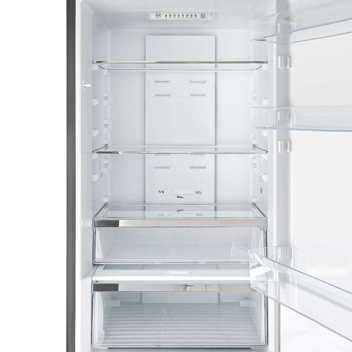 Forno FFFFD177824RS Guardia 23.4 Bottom Freezer Refrigerator Right Swing, 10.8 Cu.Ft.