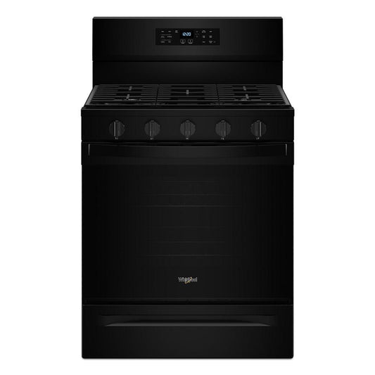 Whirlpool WFGS5030RB 30-Inch Gas Range With Air Cooking Technology, No Preheat Air Fry And Air Baking And Self Clean