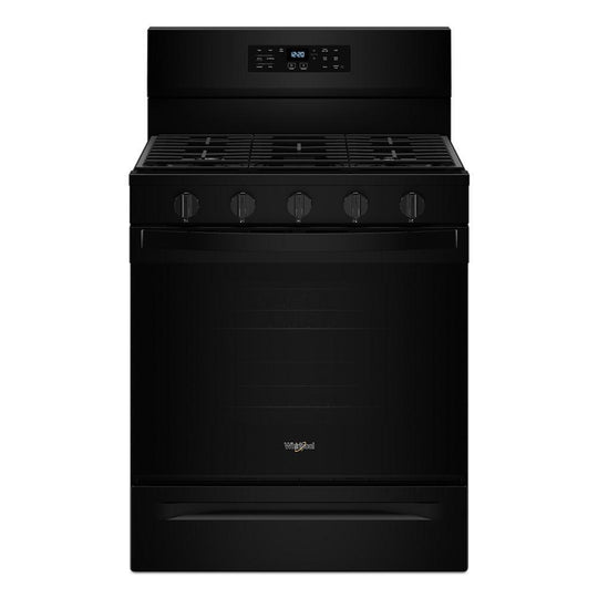 Whirlpool WFGS5030RB 30-Inch Gas Range With Air Cooking Technology, No Preheat Air Fry And Air Baking And Self Clean