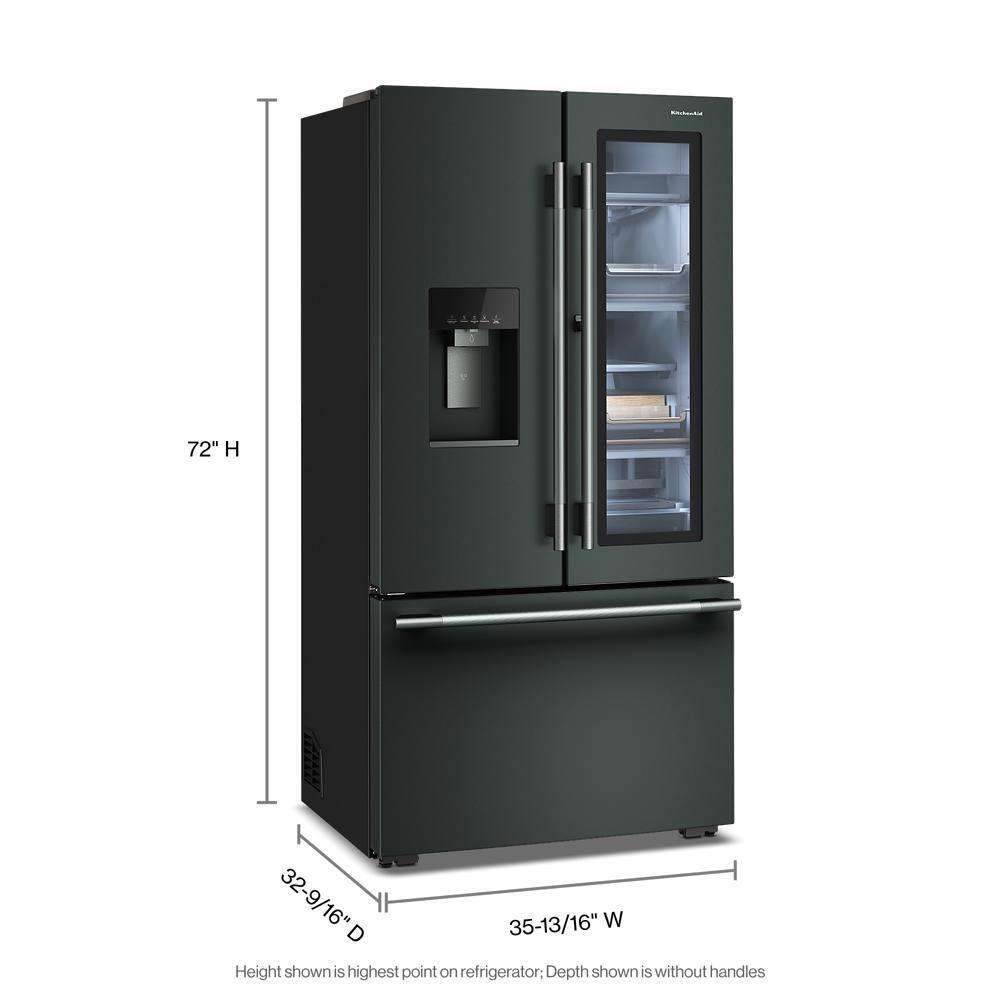 Kitchenaid KRFC936SJP Counter-Depth French Door Refrigerator With Clearvue™