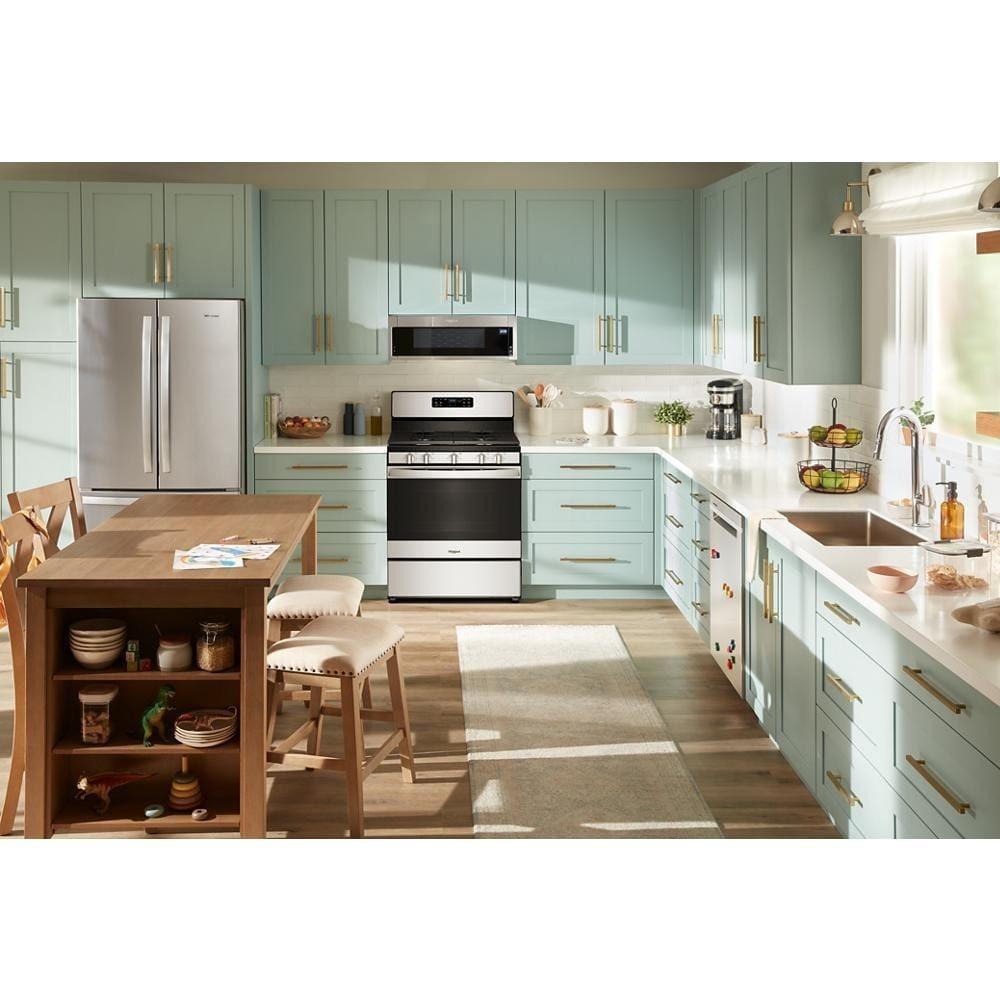 Whirlpool WFGS3330RS 30-Inch Gas Range With Crispy Mode And Griddle Zone