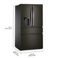 Whirlpool WRMF3636SV Whirlpool® 29 Cu. Ft. Family-Sized Capacity French Door Refrigerator With Flexible Temperature Drawer
