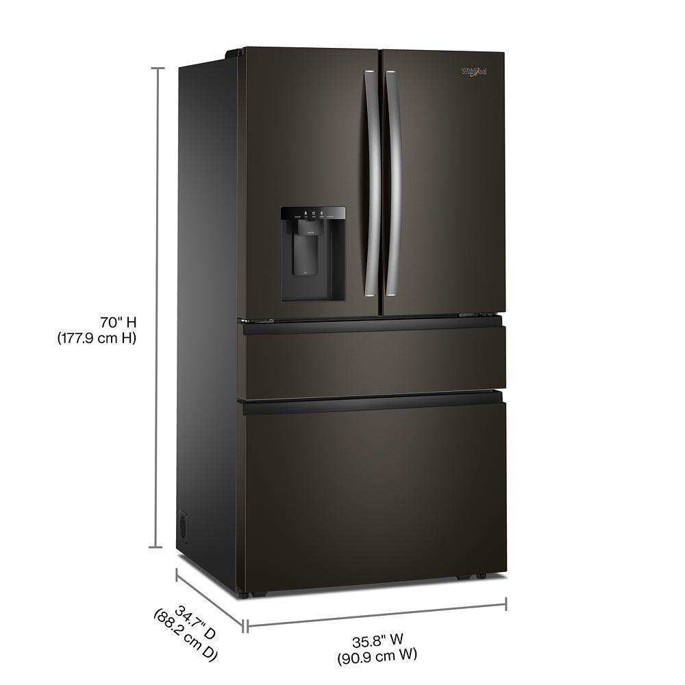Whirlpool WRMF3636SV Whirlpool® 29 Cu. Ft. Family-Sized Capacity French Door Refrigerator With Flexible Temperature Drawer