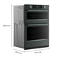 Kitchenaid KOEC930SJP 30-Inch Smart Electric Combo Wall Oven With Intelligent Cooking Camera - Juniper