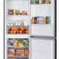 Sharp SJB1045SNS 10.4 Cu. Ft. Counter Depth 24 In. Bottom Freezer 2-Door Refrigerator With Reversible Door In Stainless Steel