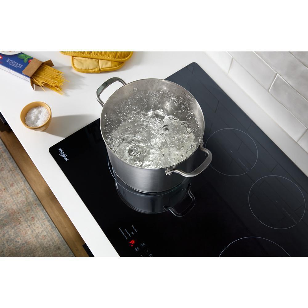 Whirlpool WCIT6030SB 30" Induction Cooktop With Wipeclean™ Coating - 4 Elements