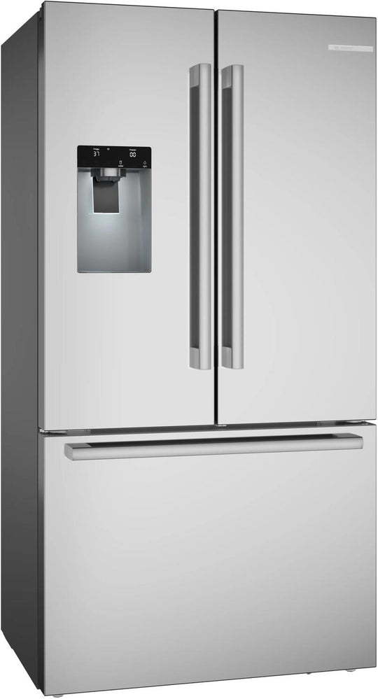 Bosch B36CD52SNS 500 Series French Door Bottom Mount Refrigerator 36" Stainless Steel (With Anti-Fingerprint), Total No Frost
