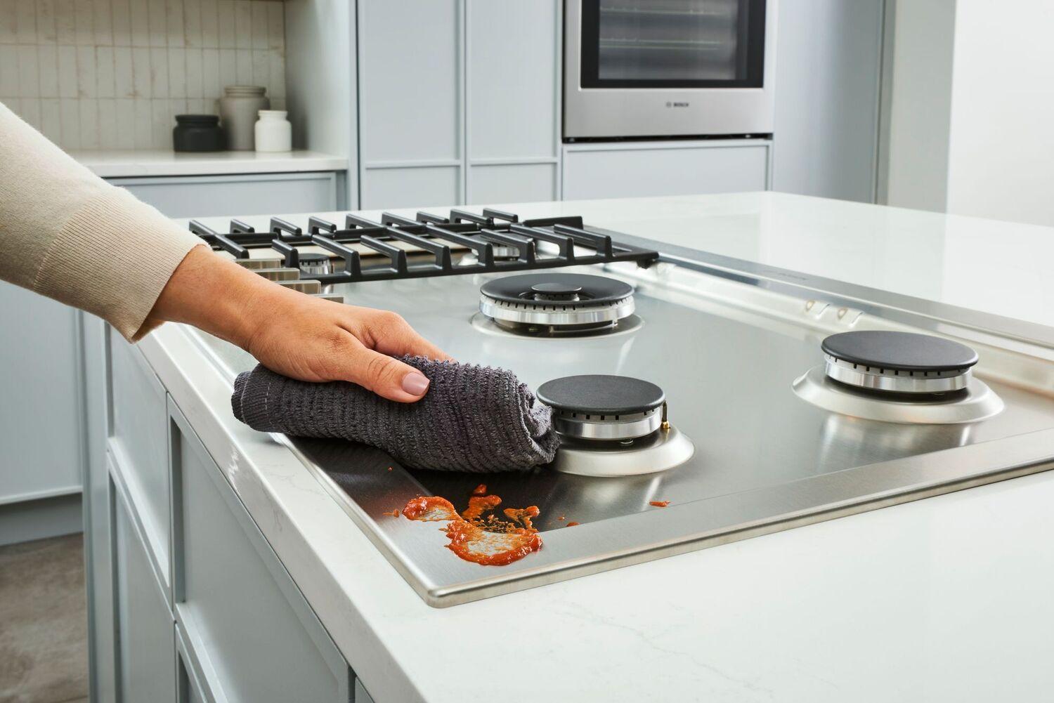 Bosch NGM8659UC 800 Series Gas Cooktop 36" Stainless Steel Ngm8659Uc