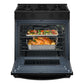 Whirlpool WSGS4530TB 30-Inch Gas Smart Range With Air Cooking Technology And Steam Clean