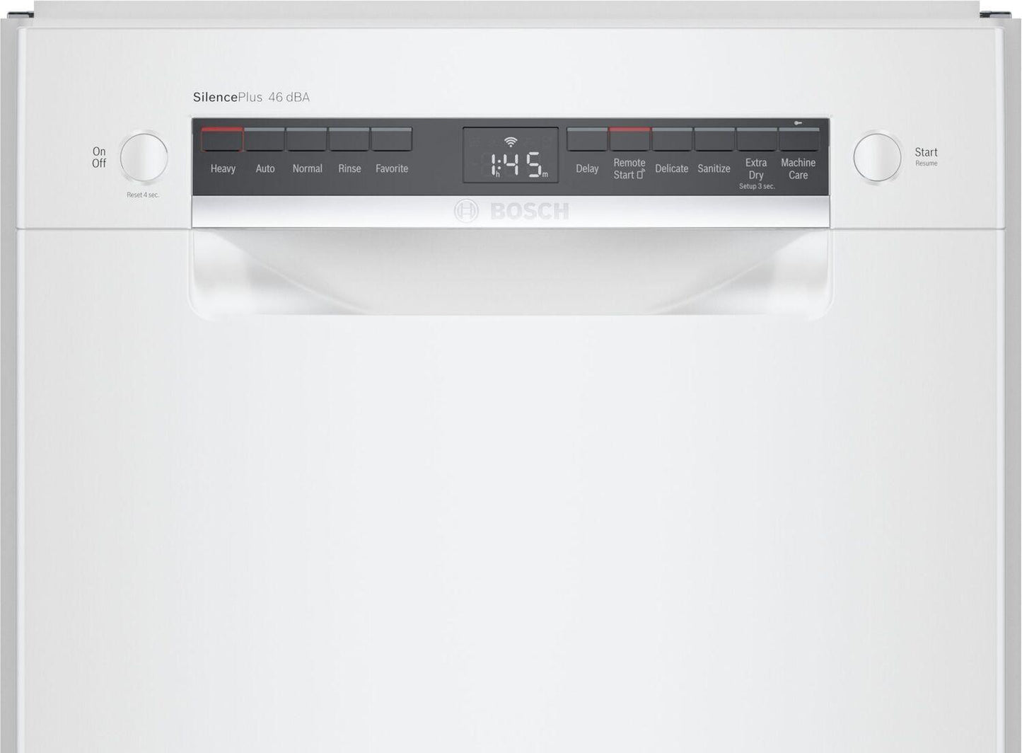 Bosch SPE53C52UC 300 Series Dishwasher 17 3/4" White Spe53C52Uc