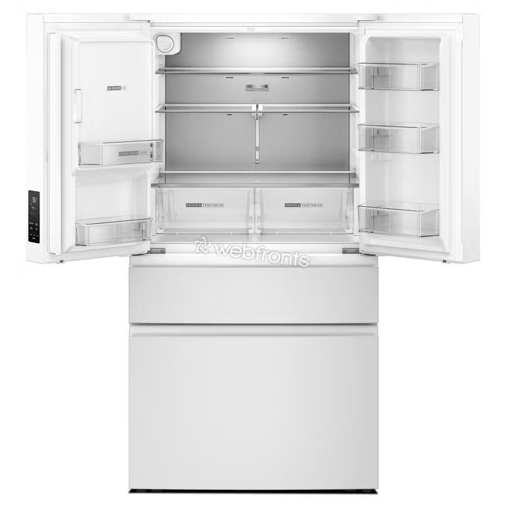 Whirlpool WRMF3736SW Whirlpool® 29 Cu. Ft. Family-Sized Capacity French Door Refrigerator With Flexible Temperature Drawer