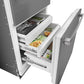 Bosch B30BB130SS Benchmark®, Vario Built-In Fridge-Freezer With Freezer At Bottom, 30'', Soft Close Flat Hinge