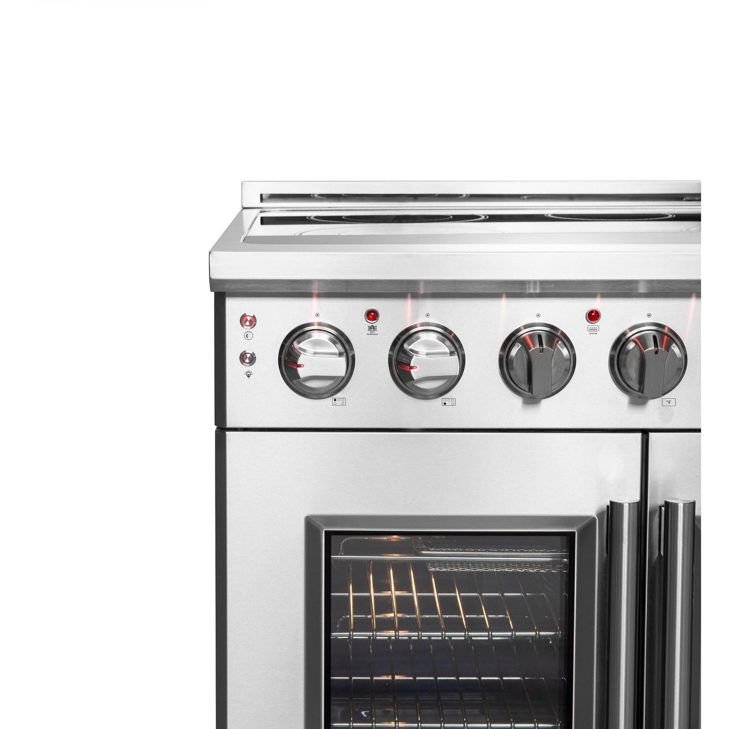Forno FFSEL695536 Forno Massimo 36" Freestanding French Door Electric Range