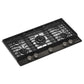 Kitchenaid KCGK736SBE Kitchenaid® 36 In. Gas Cooktop With 5 Burners And Integrated Wok Grate