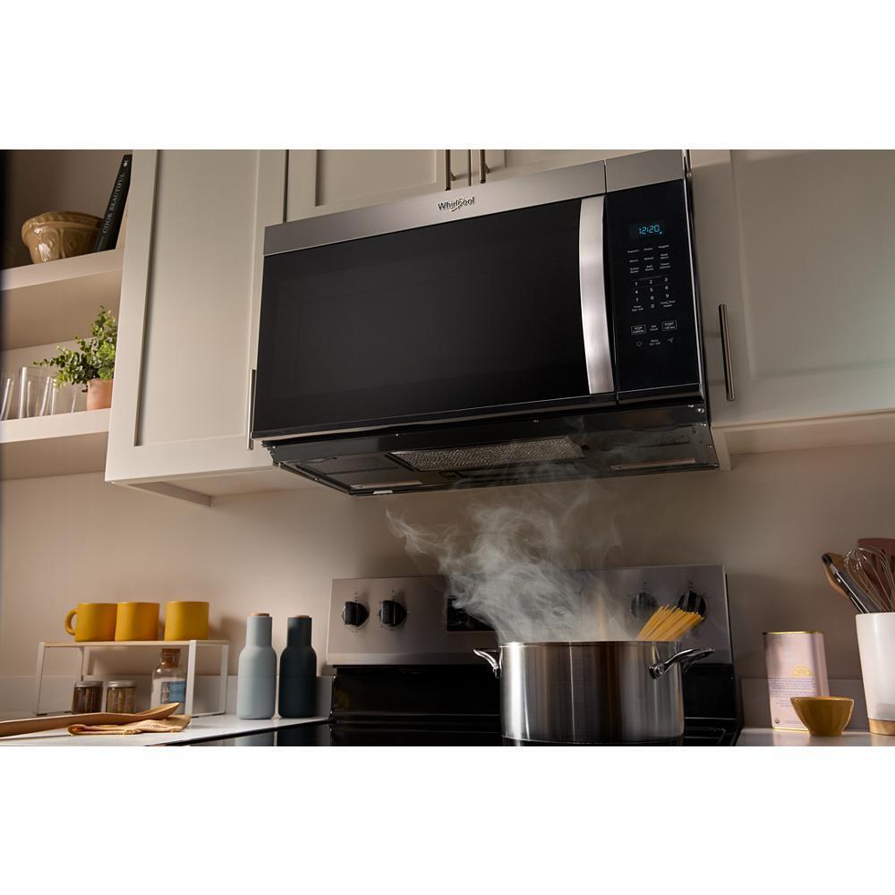 Whirlpool WMMS3130RW 30 W 1.7 Cu. Ft Over The Range Microwave With 1000-Watts Cooking Power