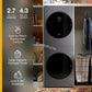 Whirlpool WFH5424SW Compact Energy Star® Ventless Heat Pump Laundry Tower With 2.7-Cu Ft Washer And Electric 4.3-Cu Ft Dryer