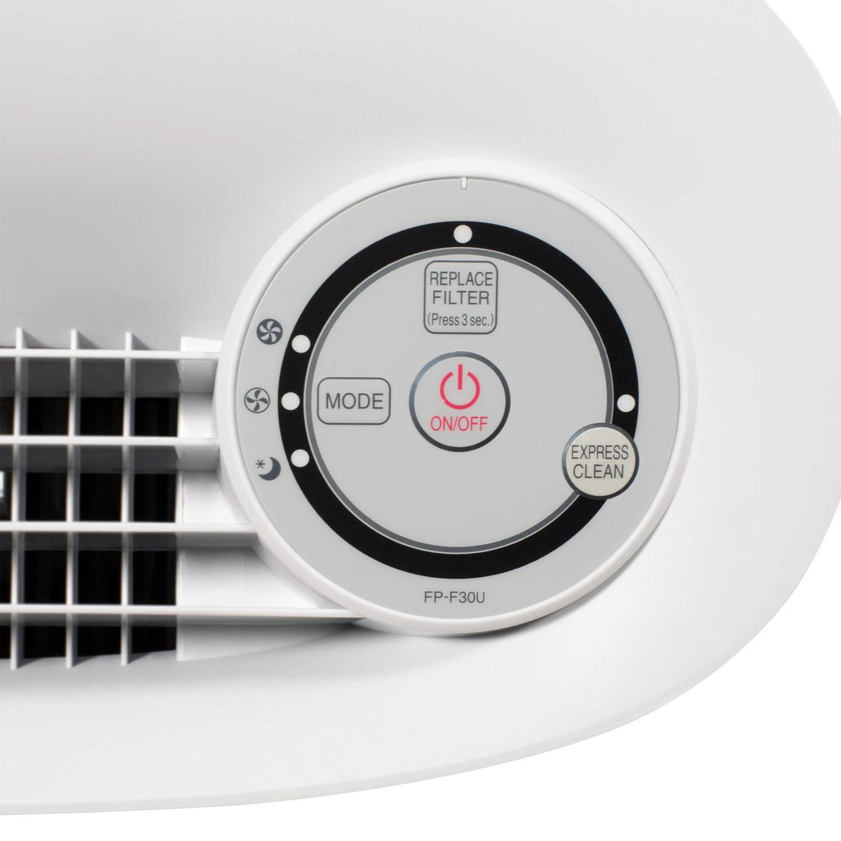 Sharp FPF30UH Sharp True Hepa Air Purifier With Express Clean For Small Rooms