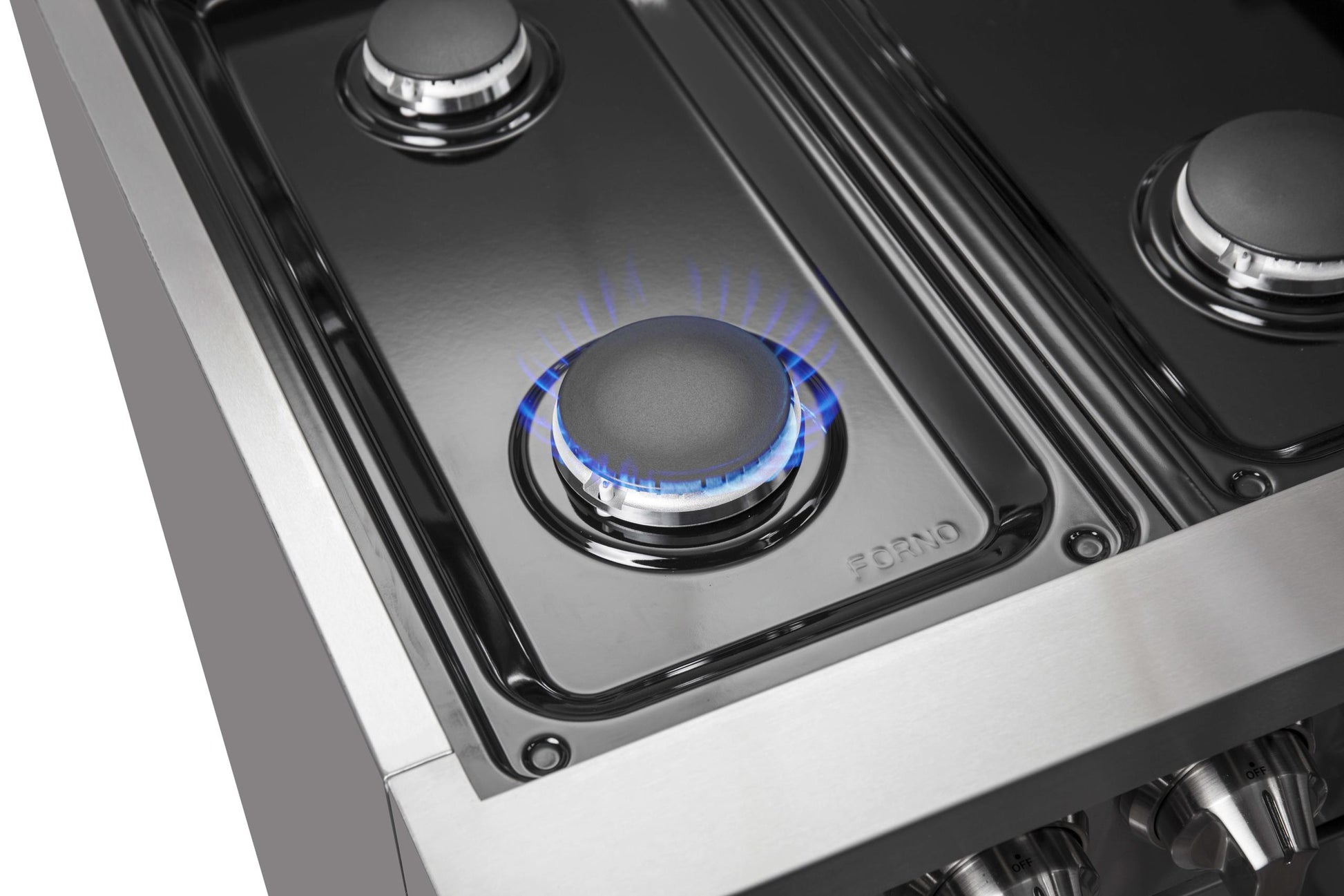 Forno FFSGS632536 Forno Massimo 36" Freestanding French Door Dual Fuel Range