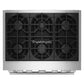 Kitchenaid KFDS936SSC 36-Inch 6 Burner Commercial-Style Dual Fuel Range With No Preheat Air Fry Mode