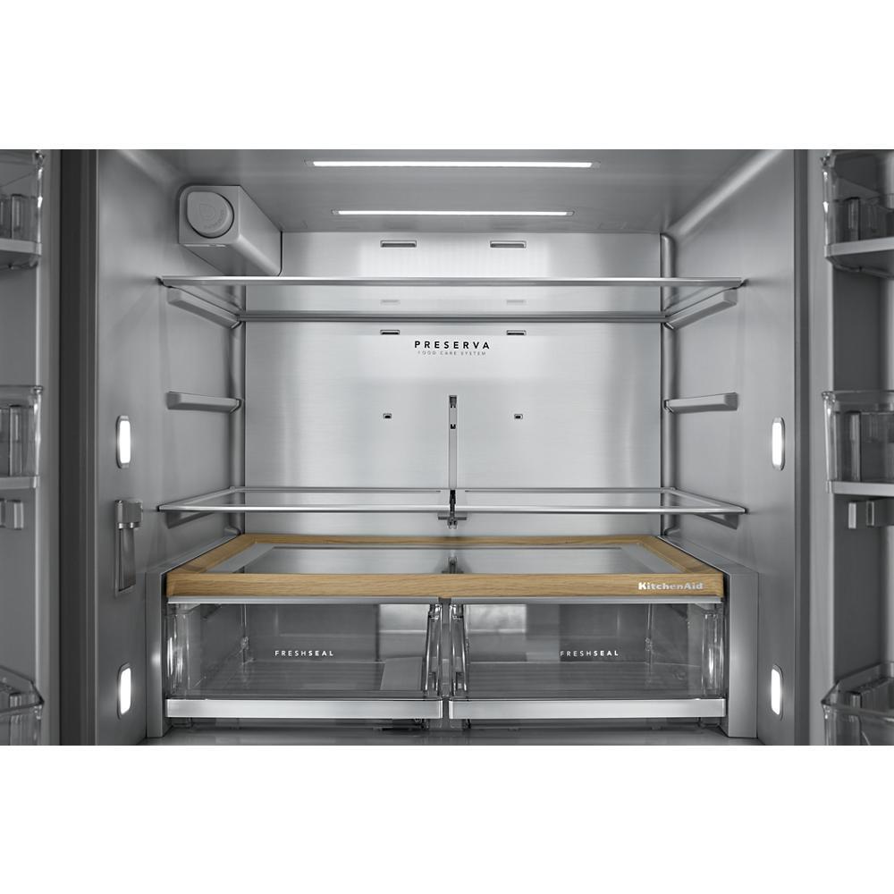 Kitchenaid KRMF336SPS 30 Cu. Ft. French Door Refrigerator With Interior Water And Ice And Freshchill&#8482; Full-Width Refrigerated Drawer