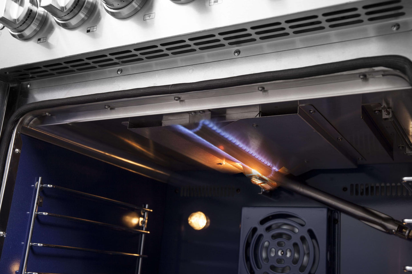 Forno FFSGS643930 Forno Massimo 30" Freestanding French Door Gas Convection Range