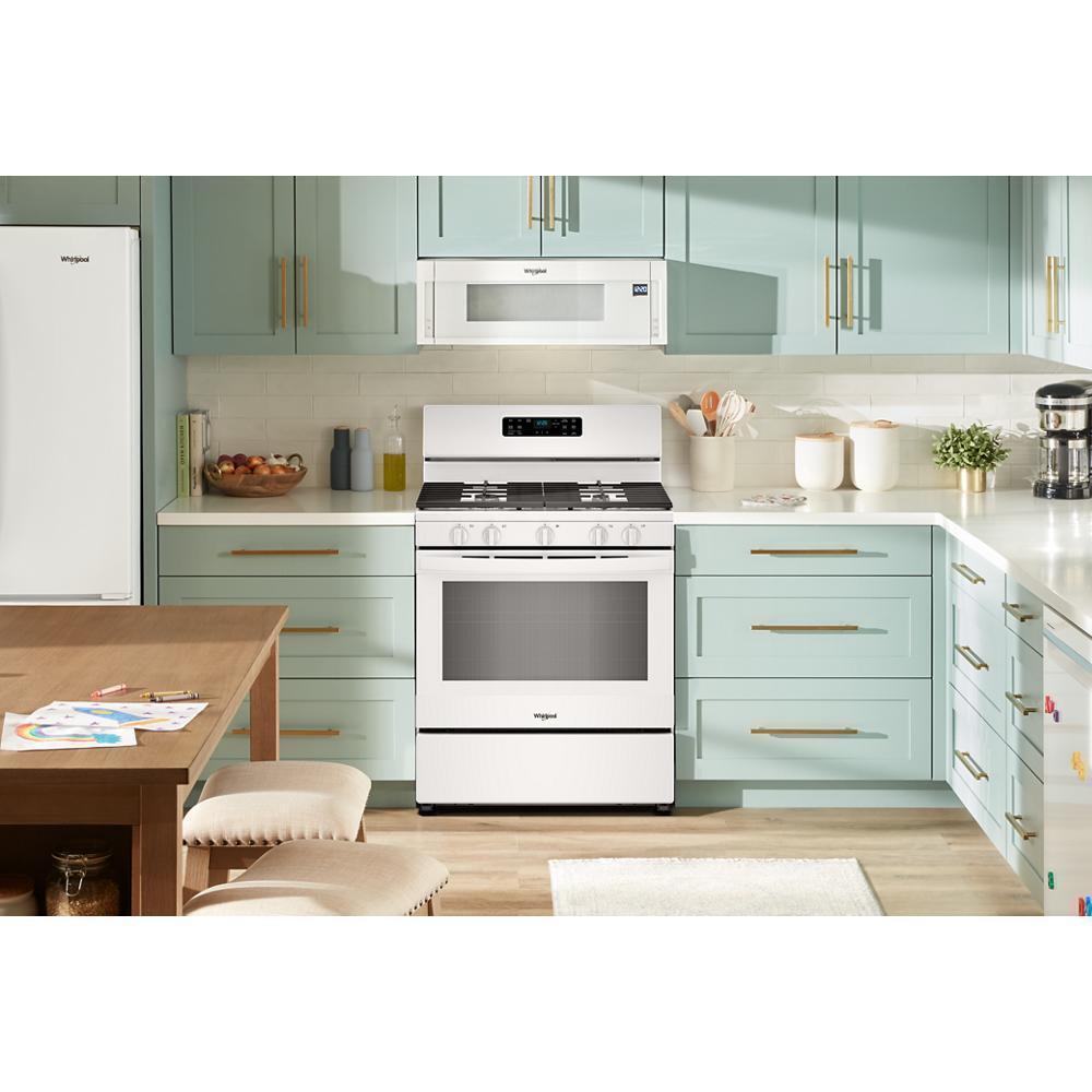 Whirlpool WFGS3330RW 30-Inch Gas Range With Crispy Mode And Griddle Zone
