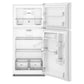 Whirlpool WRTX3319SW Whirlpool® 29.5-Inch Wide Top Freezer Refrigerator With Total Coverage Cooling- 19.3 Cu. Ft.