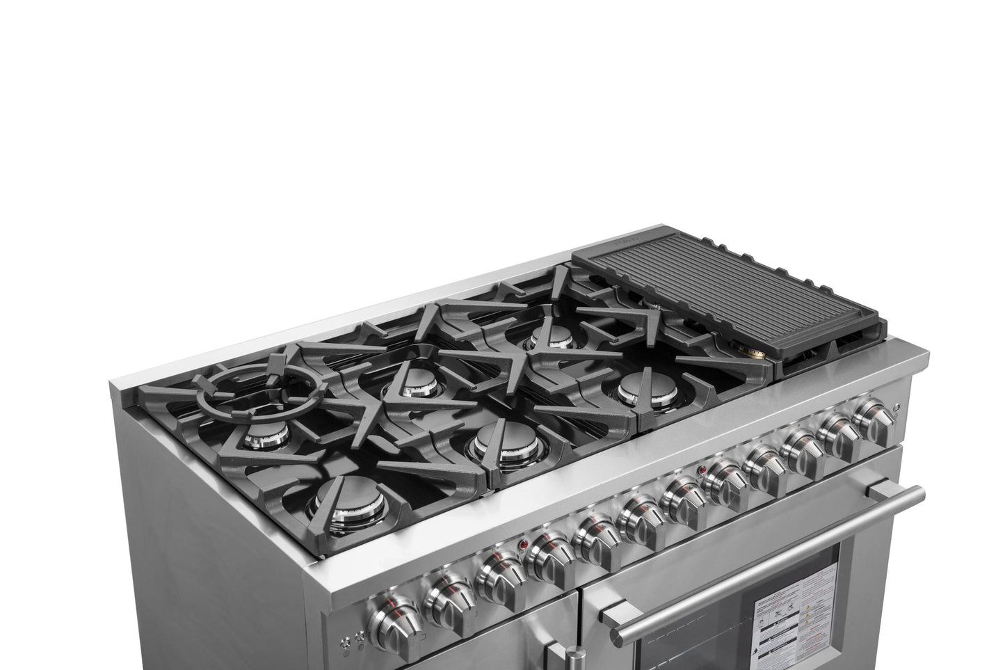 Forno FFSGS632548 Forno Massimo 48" Freestanding French Door Dual Fuel Range