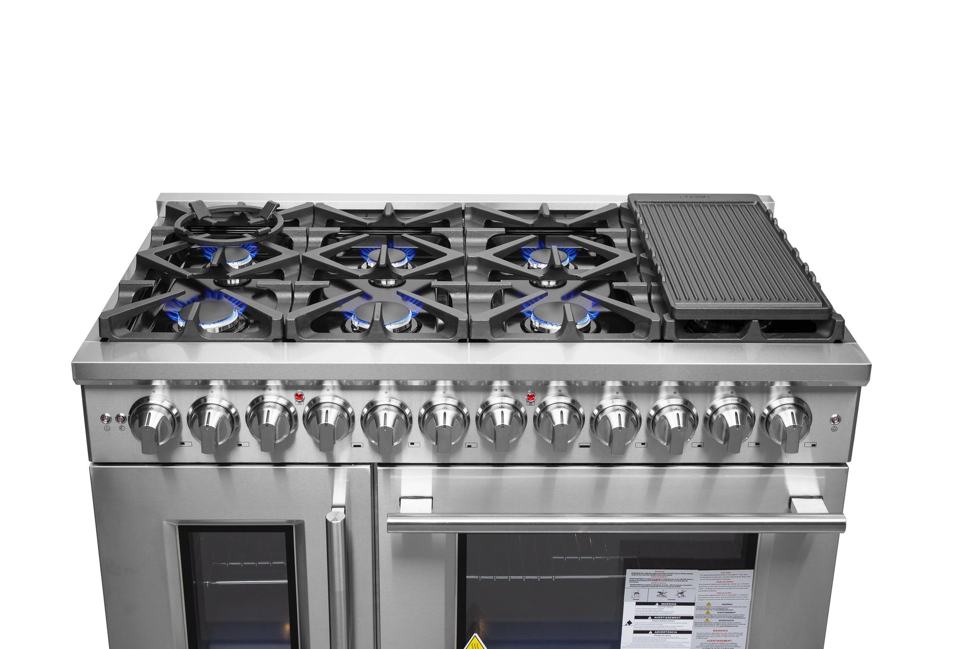 Forno FFSGS632548 Forno Massimo 48" Freestanding French Door Dual Fuel Range