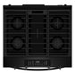 Whirlpool WSGS4530TB 30-Inch Gas Smart Range With Air Cooking Technology And Steam Clean
