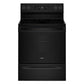 Whirlpool WFES4530SB 30-Inch Electric Range With Air Cooking Technology And Steam Clean